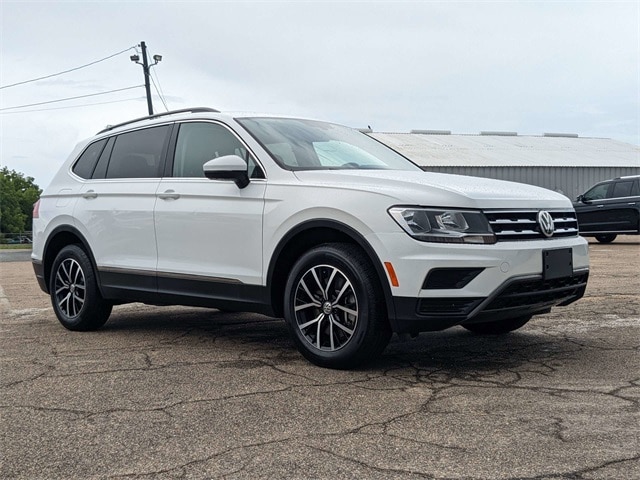 Used 2021 Volkswagen Tiguan SE R-LINE BLACK with VIN 3VV2B7AXXMM045555 for sale in Marianna, FL