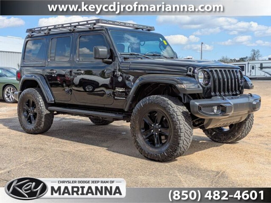 Used 2023 Jeep Wrangler 4-DOOR SAHARA 4X4 SUV