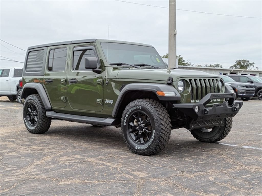 Used 2021 Jeep Wrangler Unlimited Sport SUV