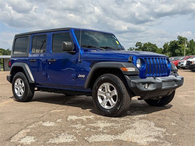 Used 2019 Jeep Wrangler Unlimited Sport S with VIN 1C4HJXDN5KW592297 for sale in Marianna, FL