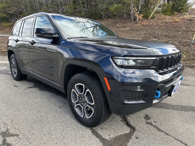 Used 2022 Jeep Grand Cherokee Trailhawk 4xe with VIN 1C4RJYC67N8748627 for sale in Newcastle, ME