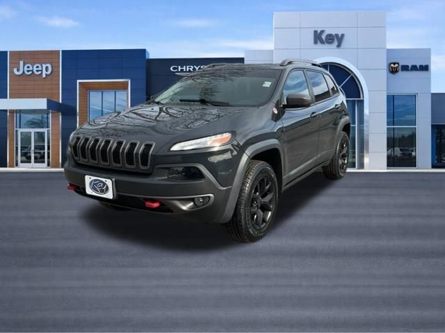 Used 2017 Jeep Cherokee Trailhawk with VIN 1C4PJMBS9HW551148 for sale in Newcastle, ME