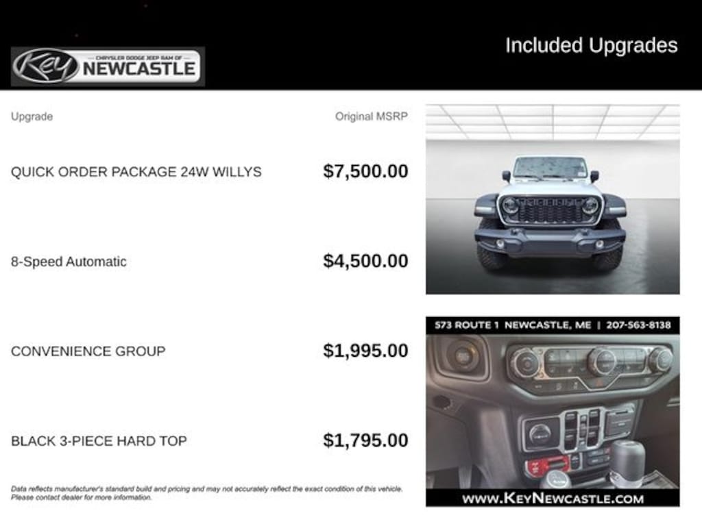 New 2025 Jeep Wrangler Willys Sport Utility