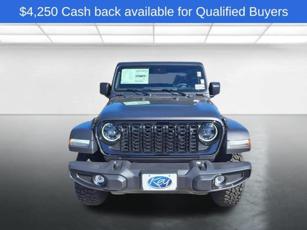 New 2025 Jeep Gladiator Willys Pickup