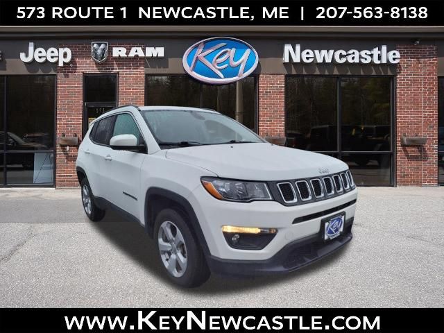 Used 2021 Jeep Compass Latitude with VIN 3C4NJDBB2MT560782 for sale in Newcastle, ME