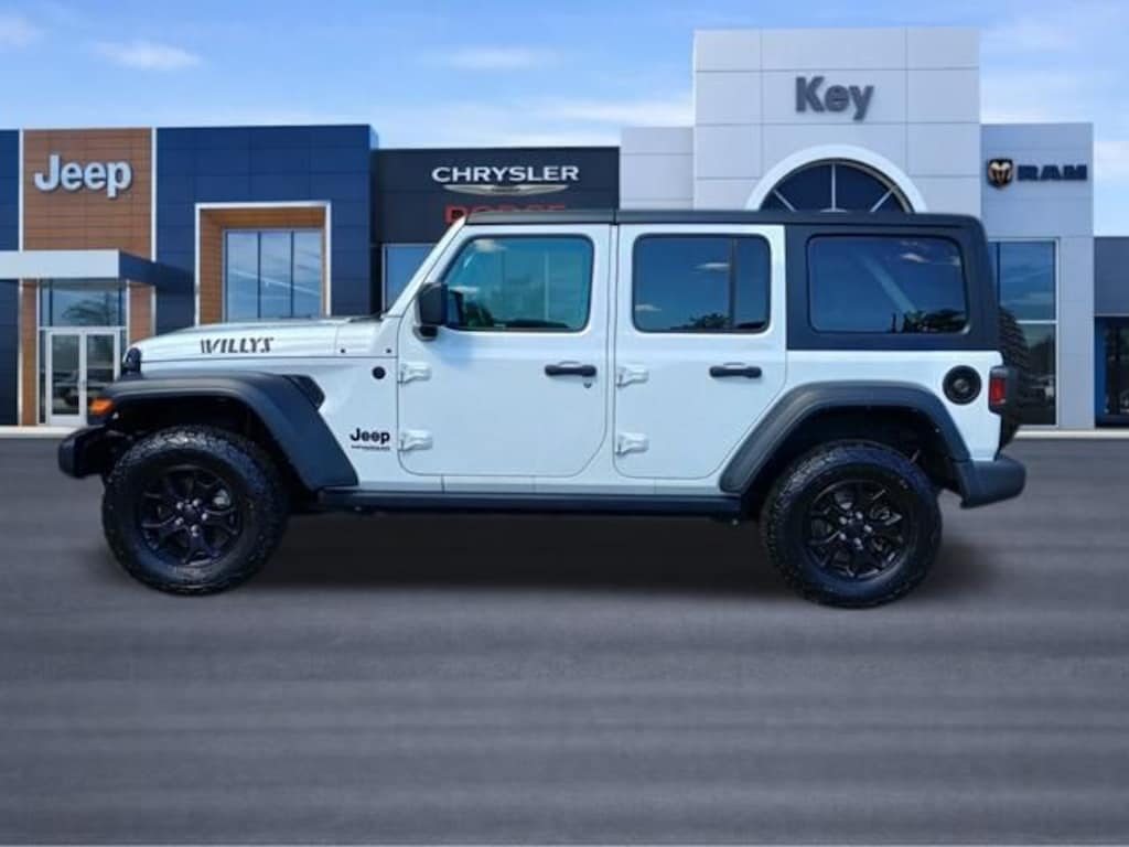 Used 2021 Jeep Wrangler Unlimited Willys SUV