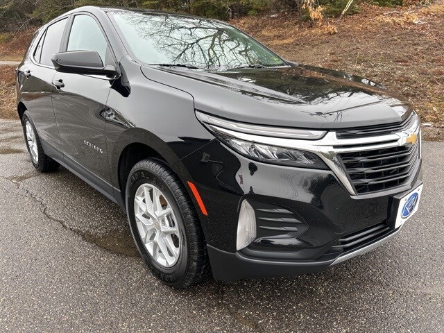Used 2022 Chevrolet Equinox LT with VIN 3GNAXUEV2NL109556 for sale in Newcastle, ME