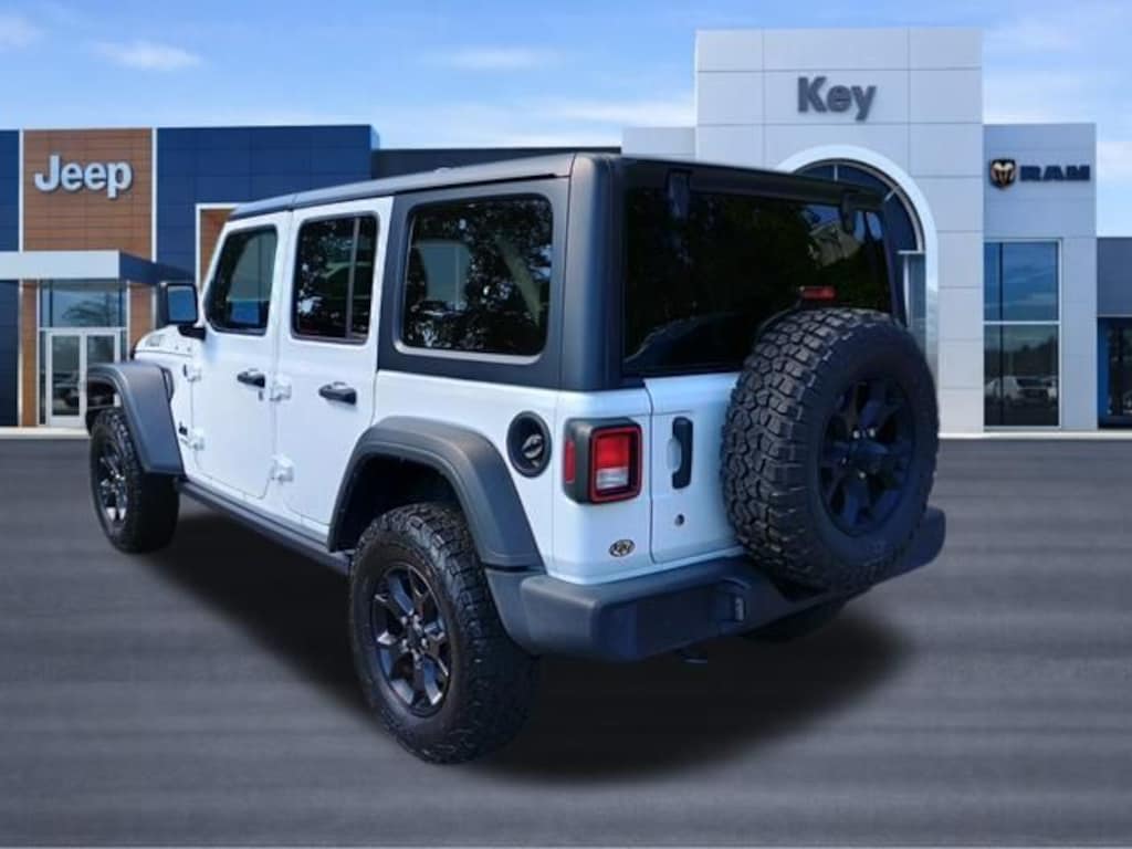 Used 2021 Jeep Wrangler Unlimited Willys SUV