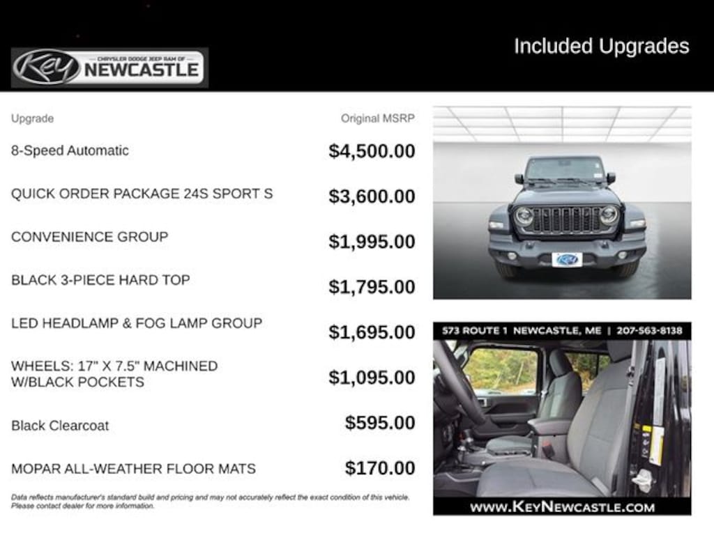 New 2025 Jeep Wrangler Sport S Sport Utility