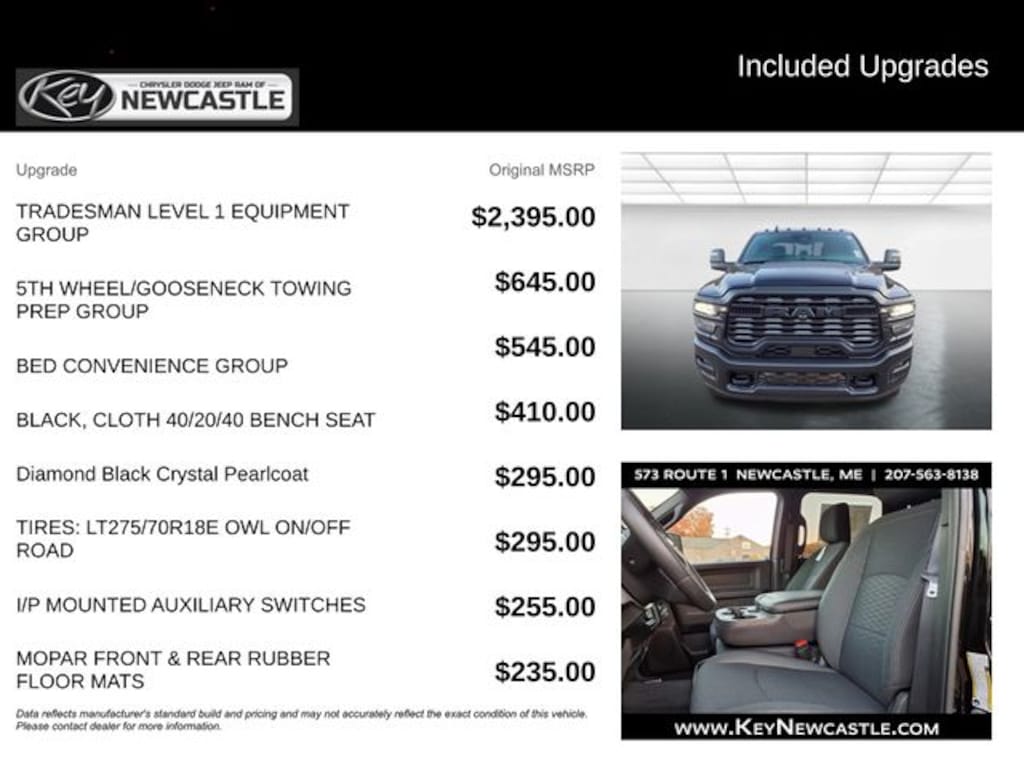 New 2026 Ram 3500 Tradesman Pickup