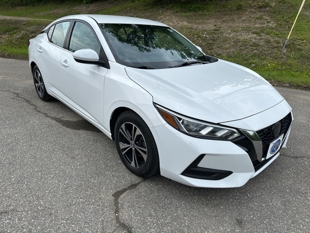 Used 2022 Nissan Sentra SV with VIN 3N1AB8CV3NY222892 for sale in Newcastle, ME