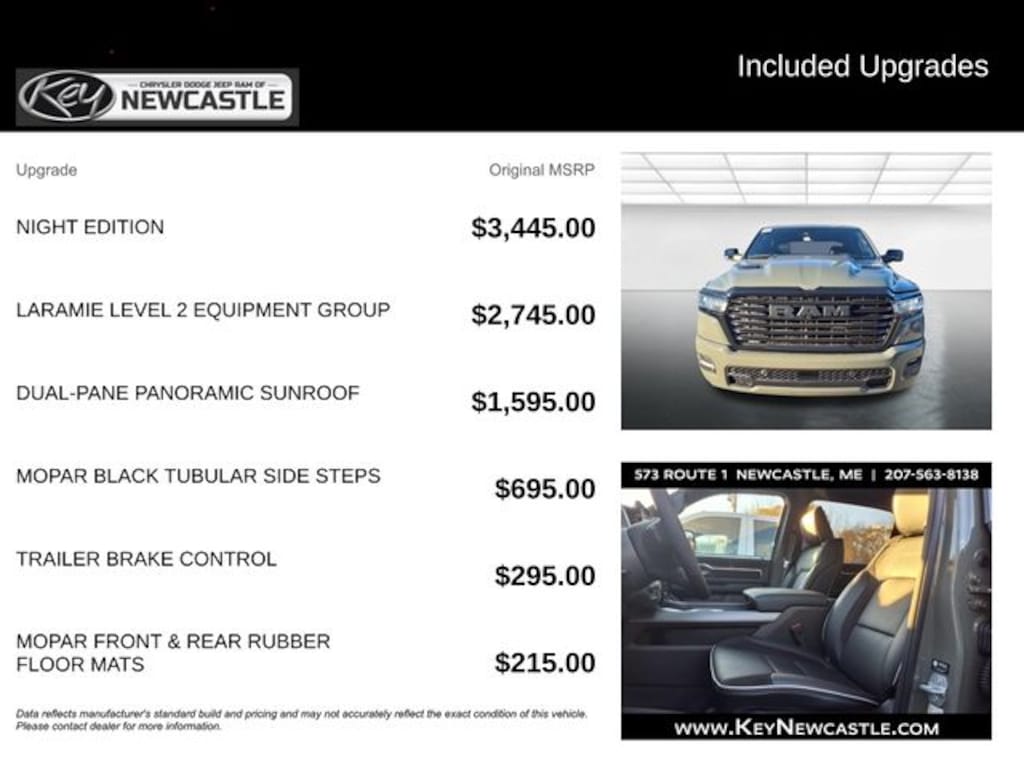 New 2026 Ram 1500 Laramie Pickup