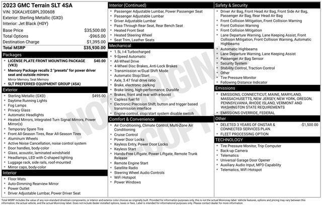 2023 GMC Terrain SLT's photo