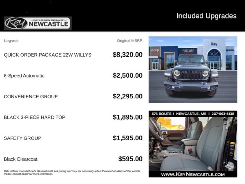 New 2026 Jeep Wrangler Willys Sport Utility