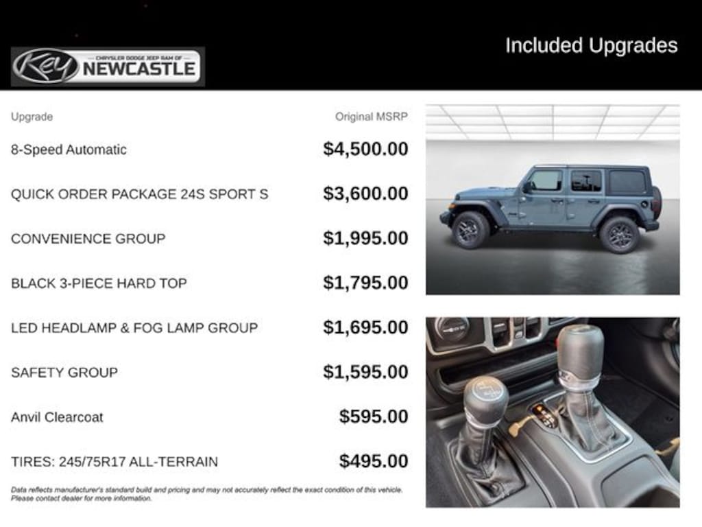 New 2025 Jeep Wrangler Sport S Sport Utility