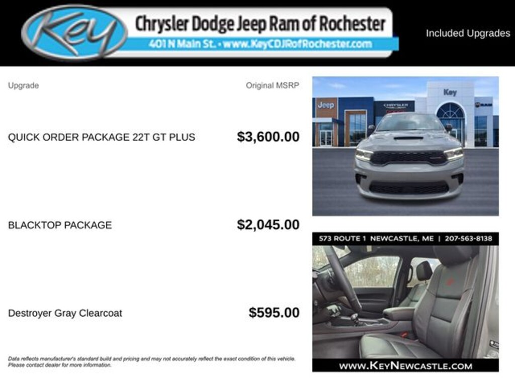 New 2026 Dodge Durango GT Sport Utility