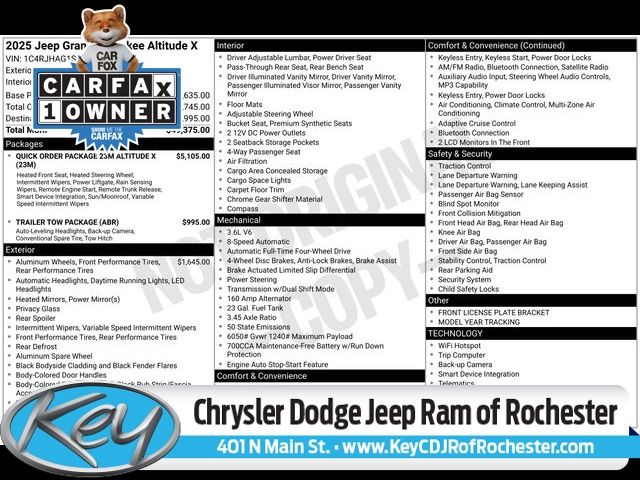 2025 Jeep Grand Cherokee SUV 