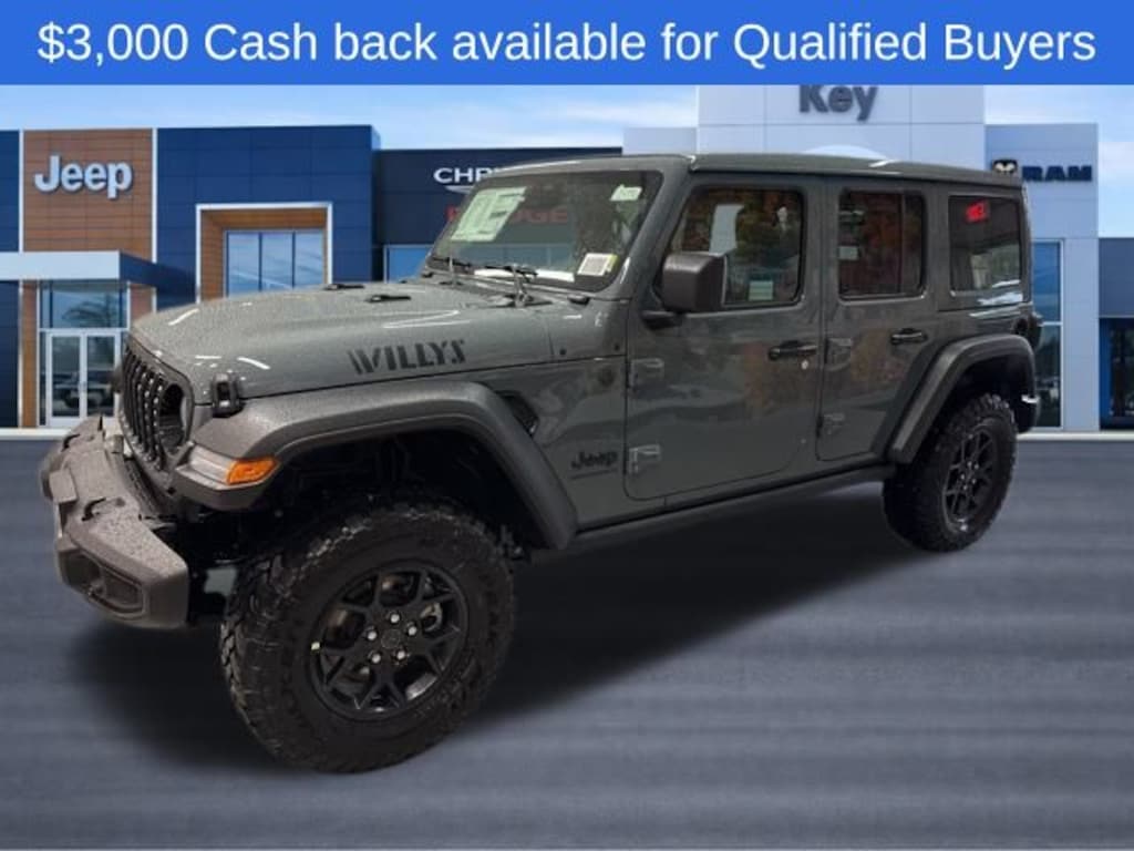 New 2026 Jeep Wrangler Willys Sport Utility