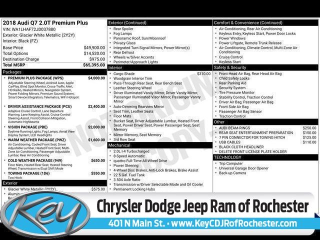 2018 Audi Q7 Premium Plus's photo