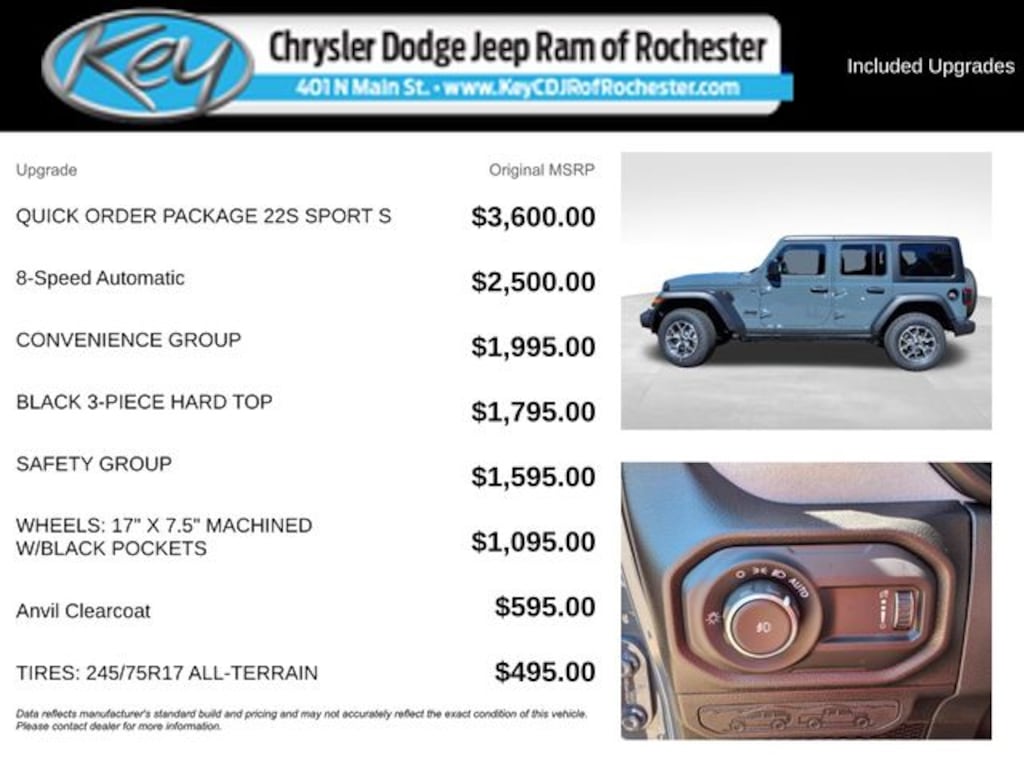 New 2025 Jeep Wrangler Sport S Sport Utility