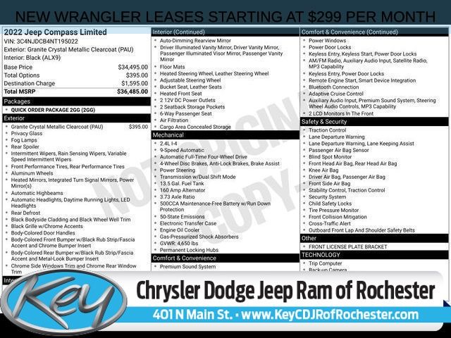 2022 Jeep Compass Limited 4X4's photo