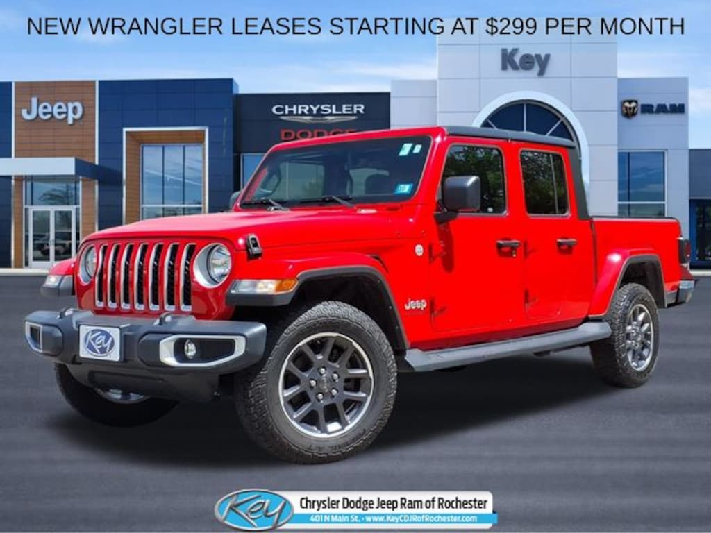 Used 2022 Jeep Gladiator Overland Truck Crew Cab