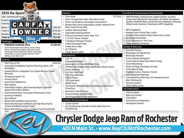 2025 Kia Sportage X-Line's photo