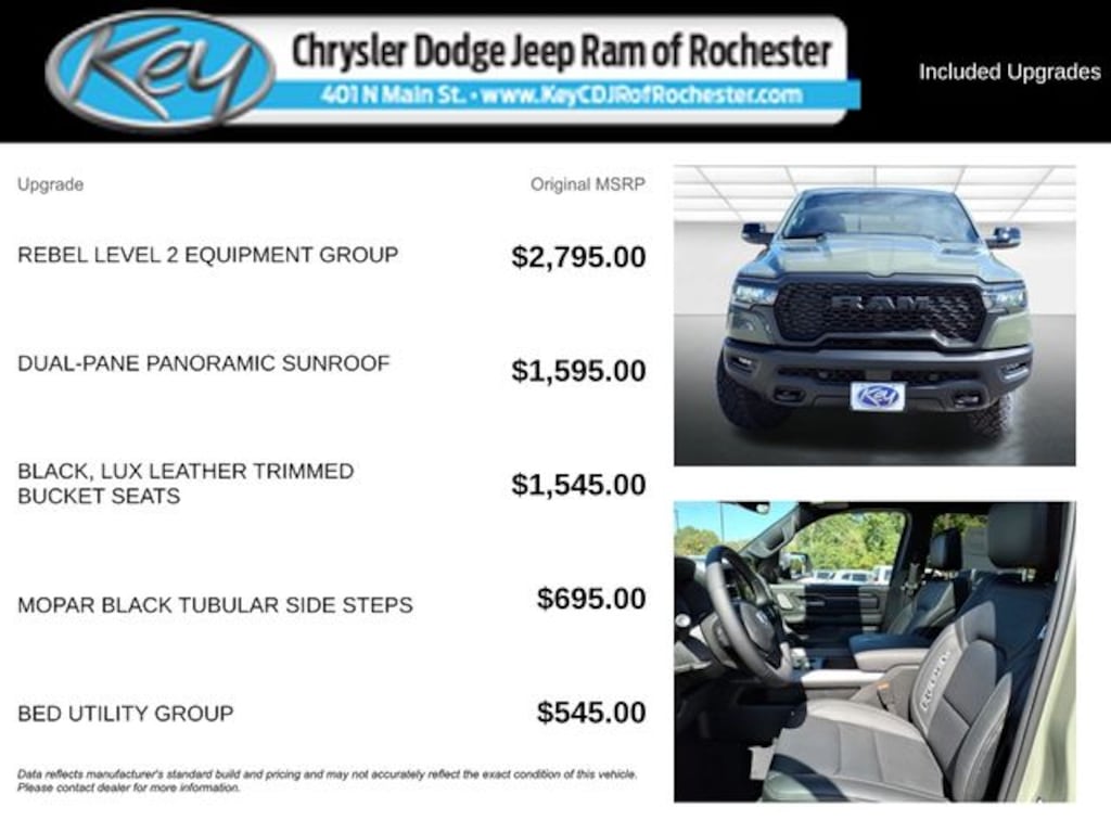 New 2026 Ram 1500 Rebel Pickup