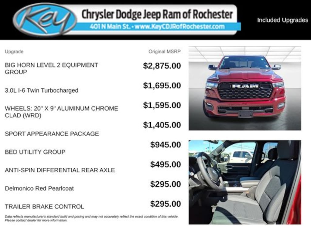 New 2026 Ram 1500 Big Horn/Lone Star Pickup