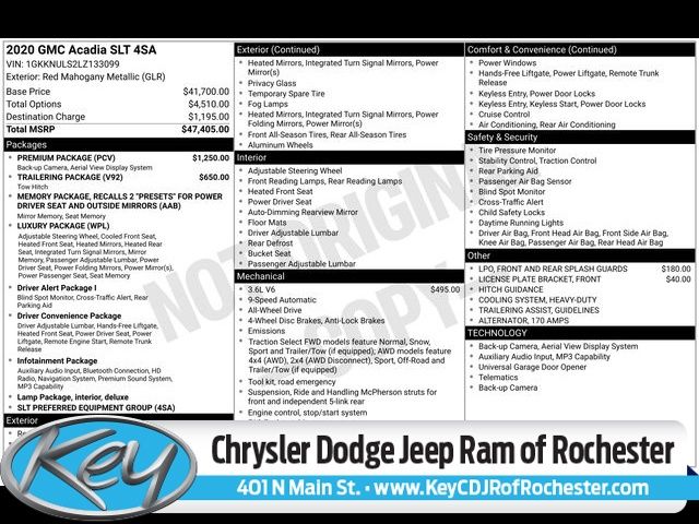 2020 GMC Acadia SLT's photo