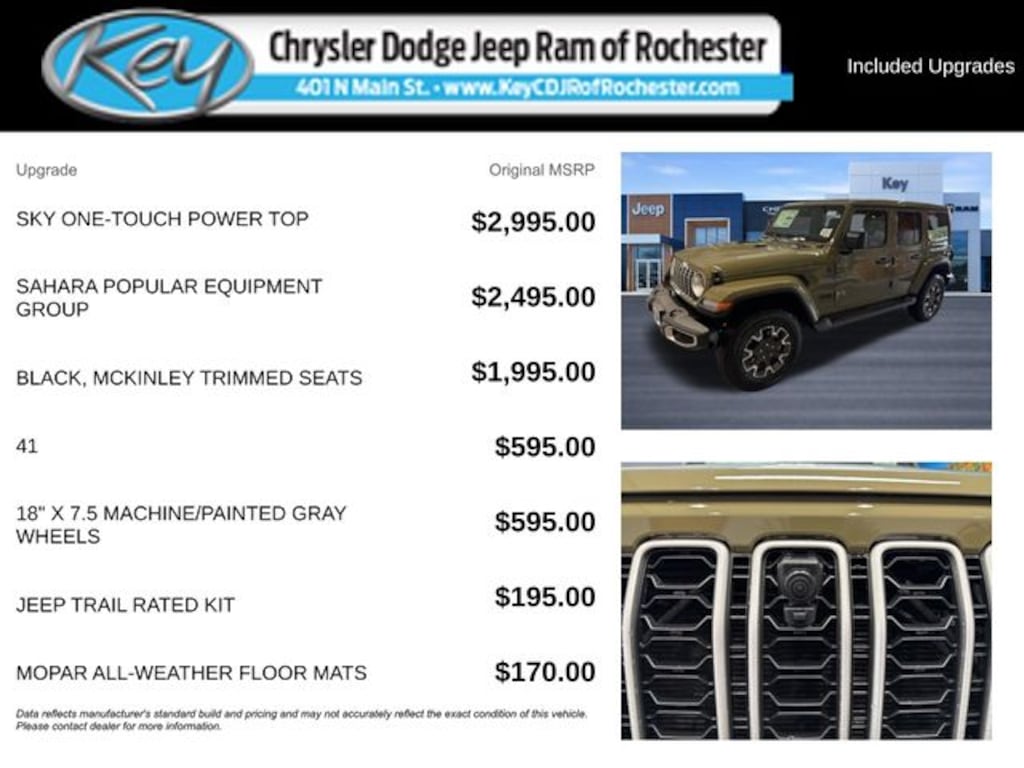 New 2026 Jeep Wrangler Sahara Sport Utility