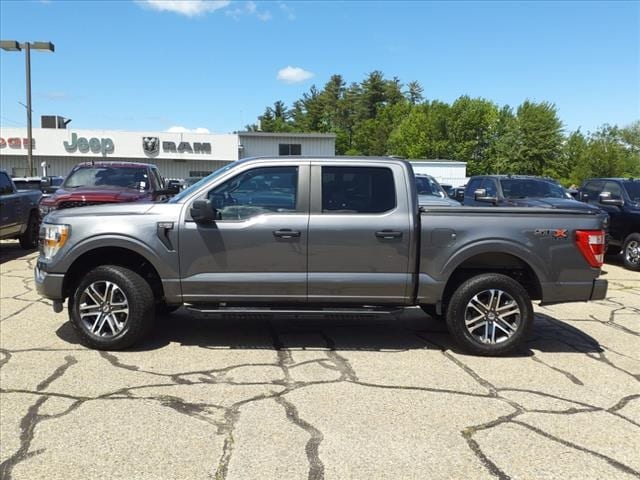 Used 2021 Ford F-150 XL with VIN 1FTFW1E86MFB59606 for sale in Rochester, NH