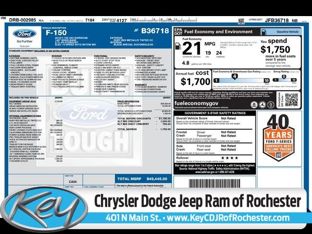 2018 Ford F-150 XLT's photo