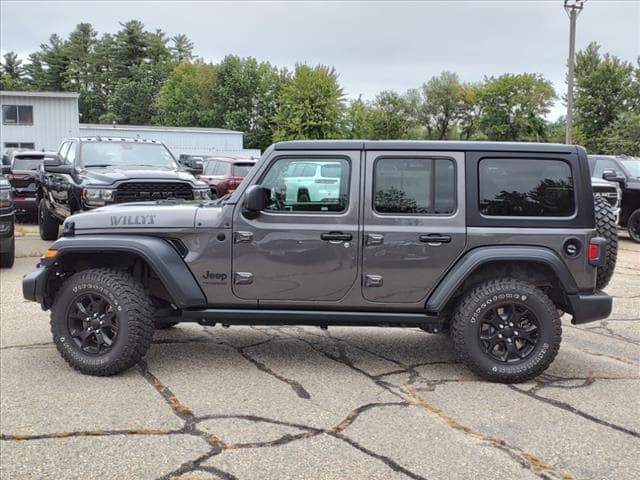 Used 2020 Jeep Wrangler Unlimited Willys with VIN 1C4HJXDG6LW251834 for sale in Rochester, NH