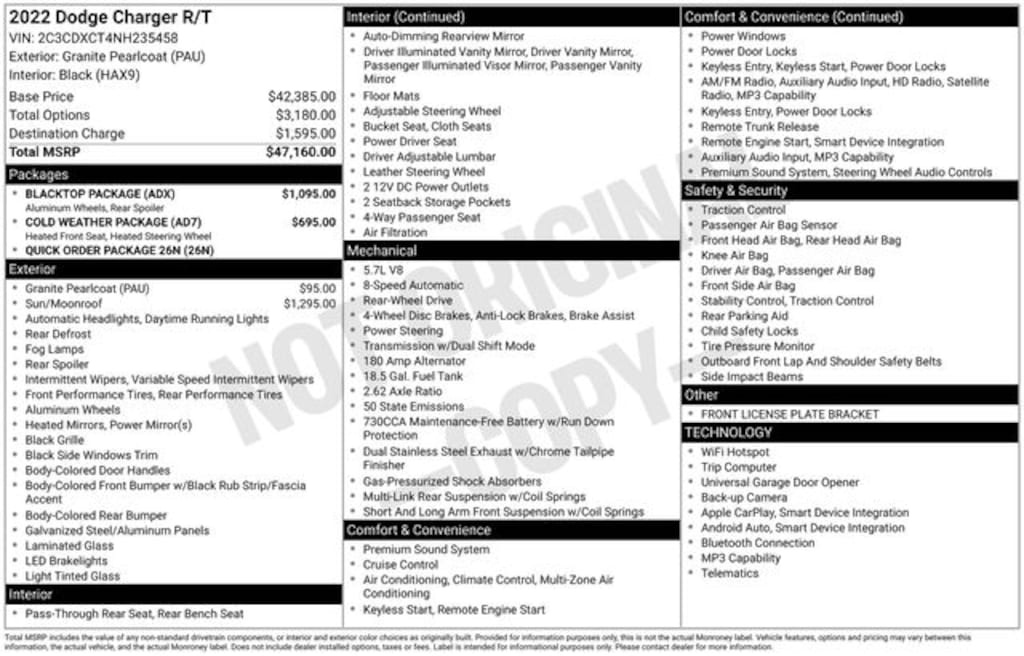 Used 2022 Dodge Charger R/T Sedan