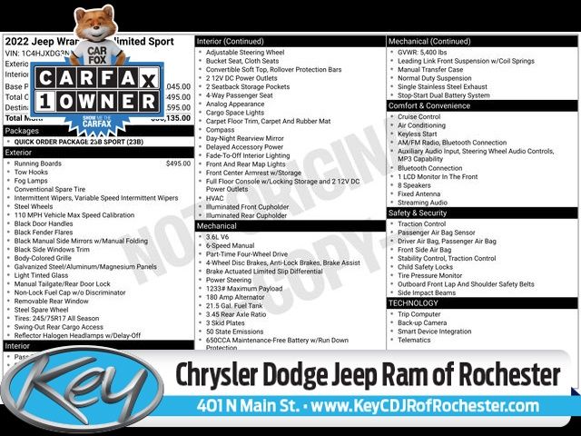 2022 Jeep Wrangler SUV 