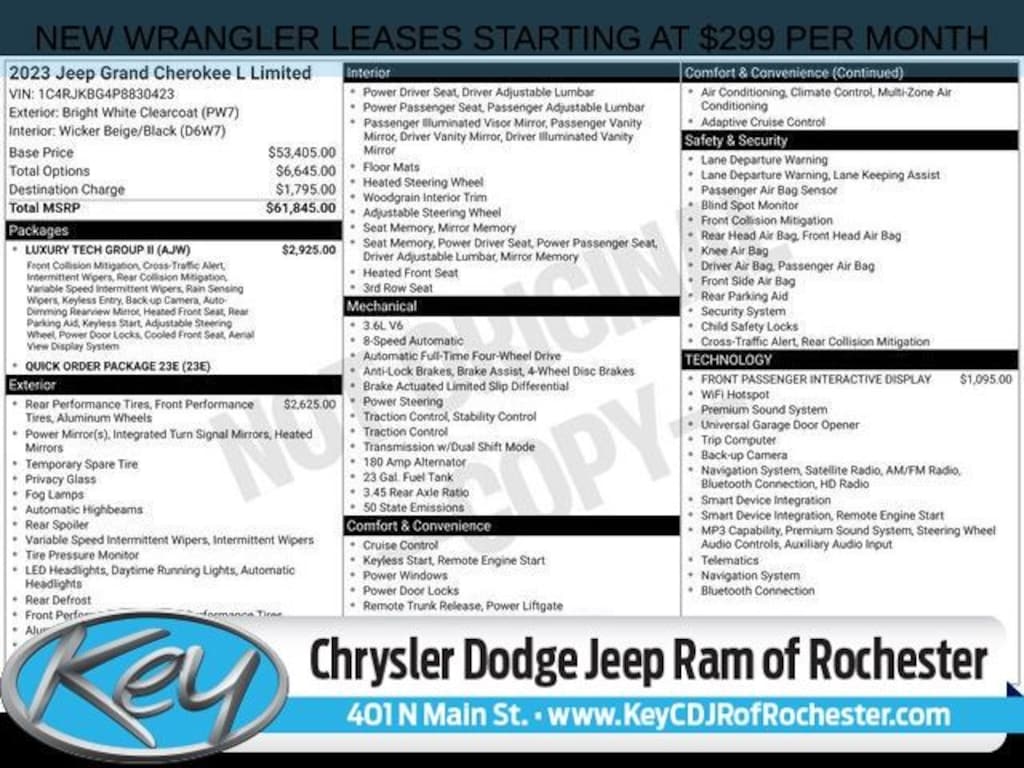 Used 2023 Jeep Grand Cherokee Limited SUV