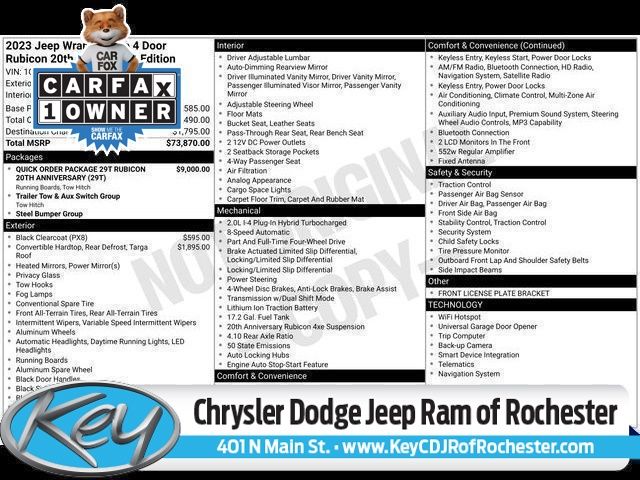 2023 Jeep Wrangler 4xe Rubicon 4XE 20th Anniversary's photo