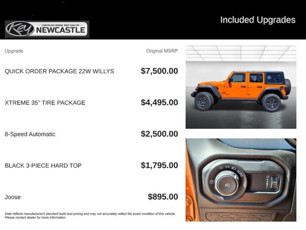 New 2025 Jeep Wrangler Willys Sport Utility