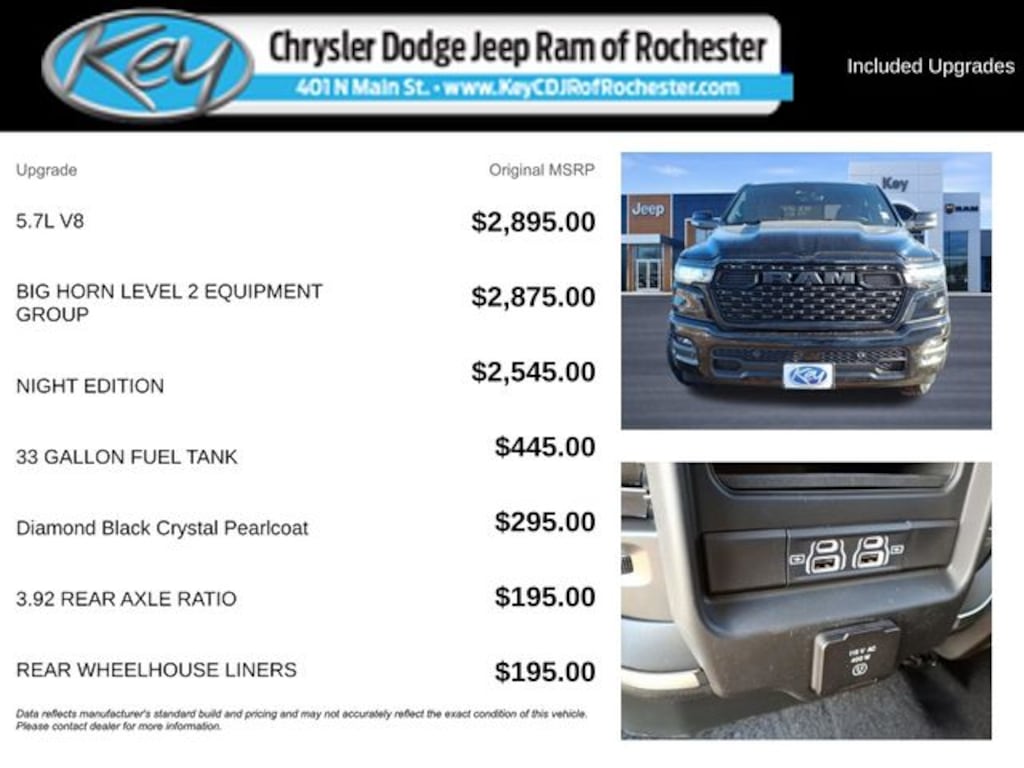 New 2026 Ram 1500 Big Horn/Lone Star Pickup