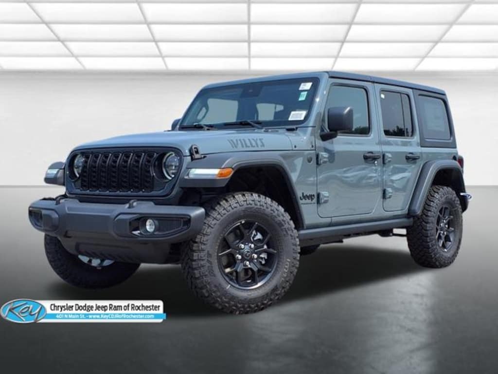New 2025 Jeep Wrangler Willys Sport Utility