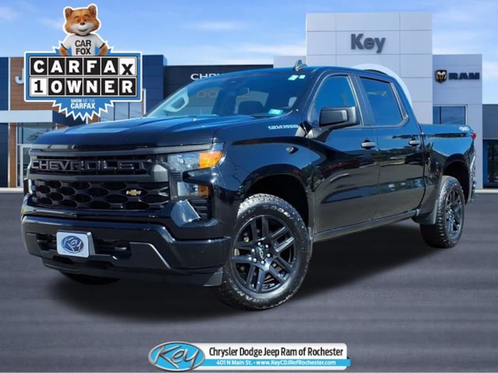 Used 2023 Chevrolet Silverado 1500 Custom Truck Crew Cab