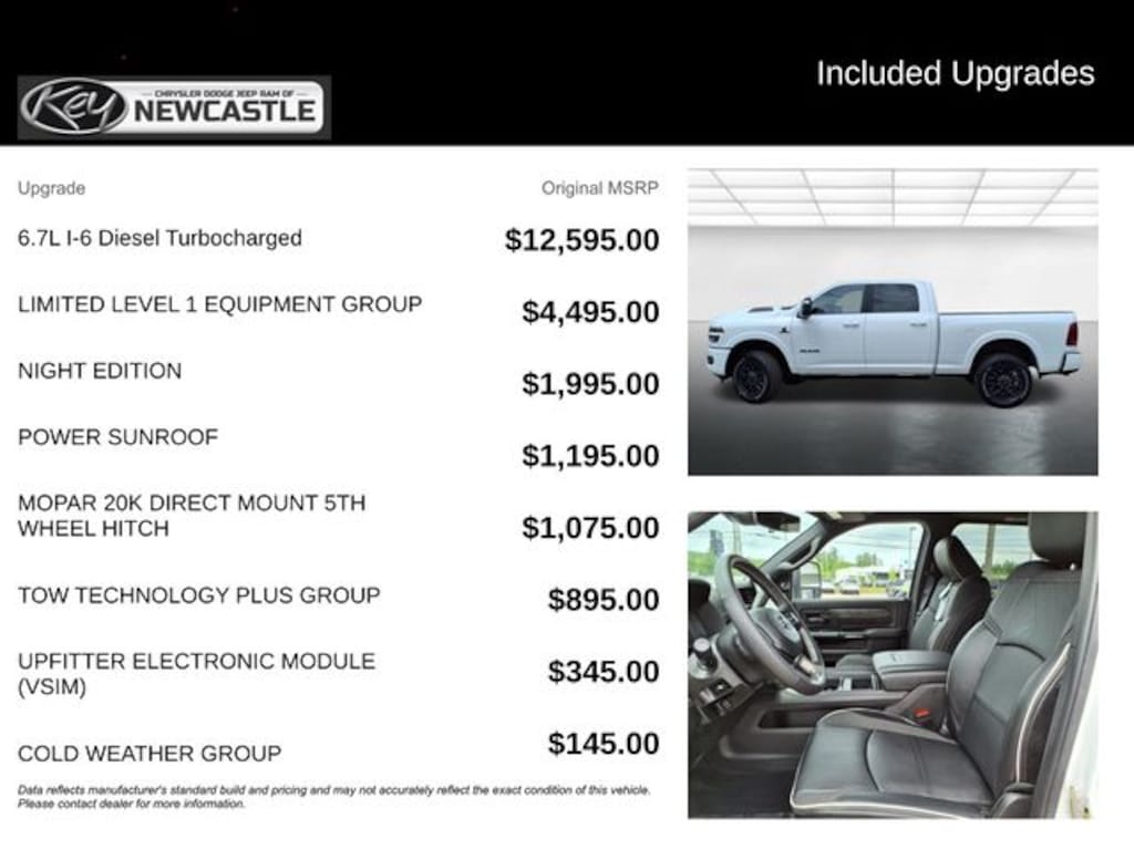 New 2025 Ram 3500 Limited Pickup