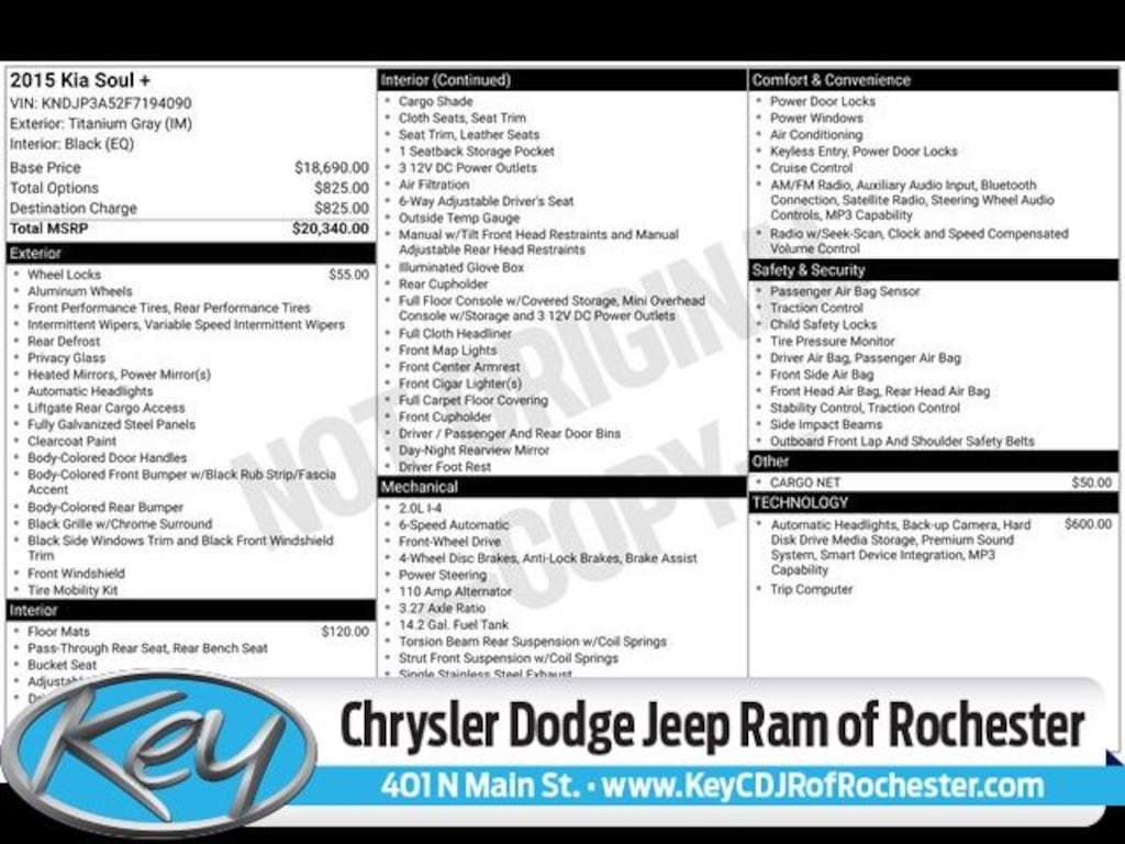 Used 2015 Kia Soul Plus Hatchback