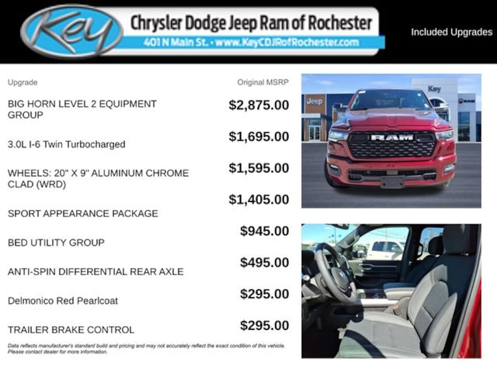 New 2026 Ram 1500 Big Horn/Lone Star Pickup