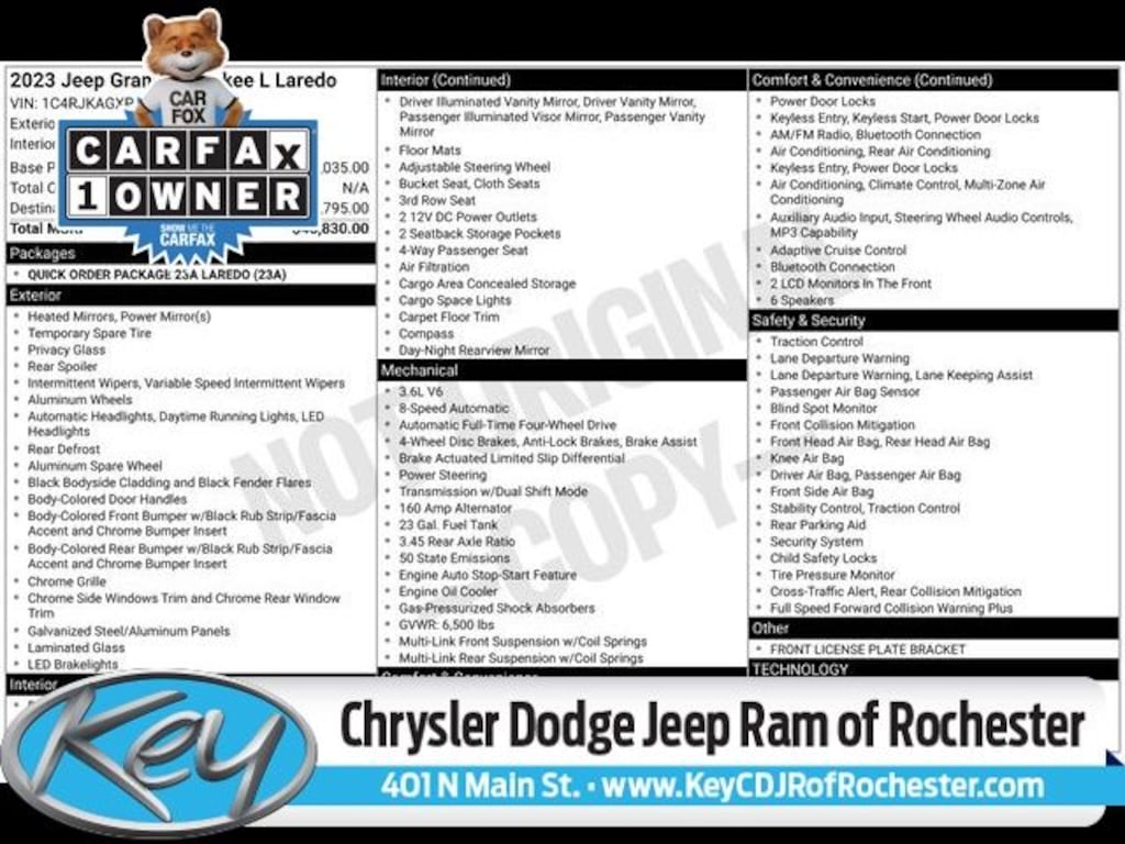 Used 2023 Jeep Grand Cherokee Laredo SUV