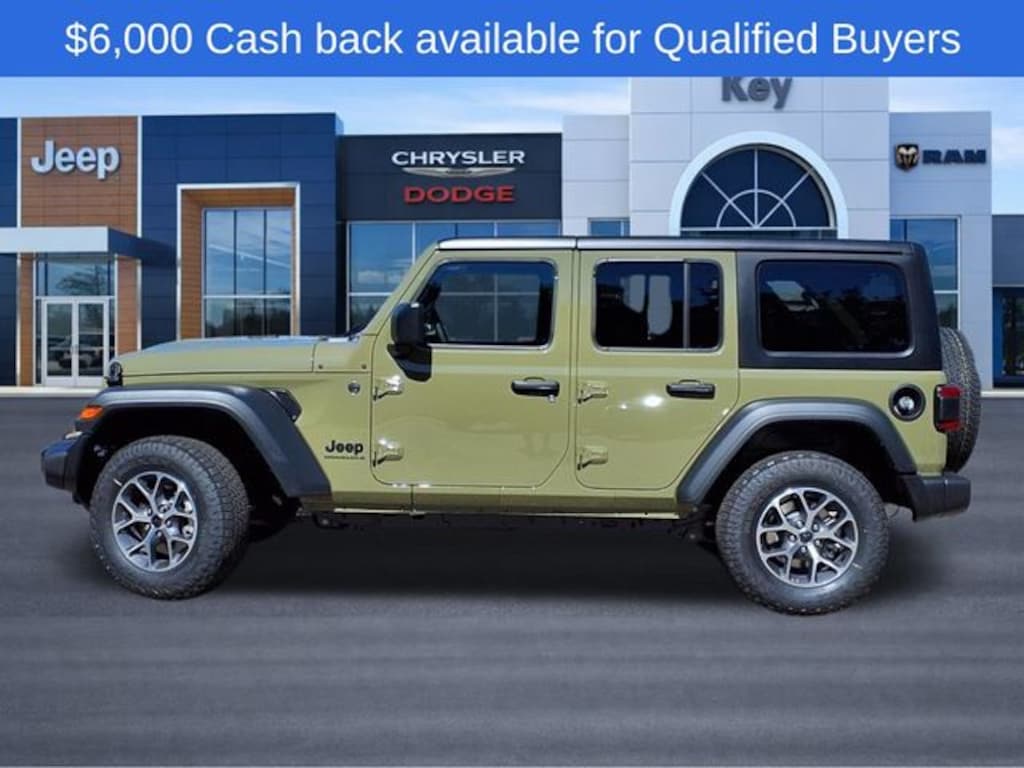 New 2025 Jeep Wrangler Sport S Sport Utility