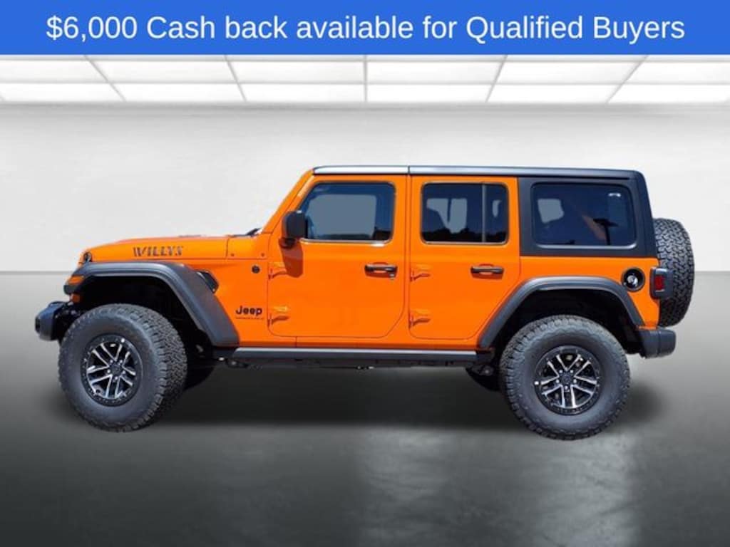 New 2025 Jeep Wrangler Willys Sport Utility