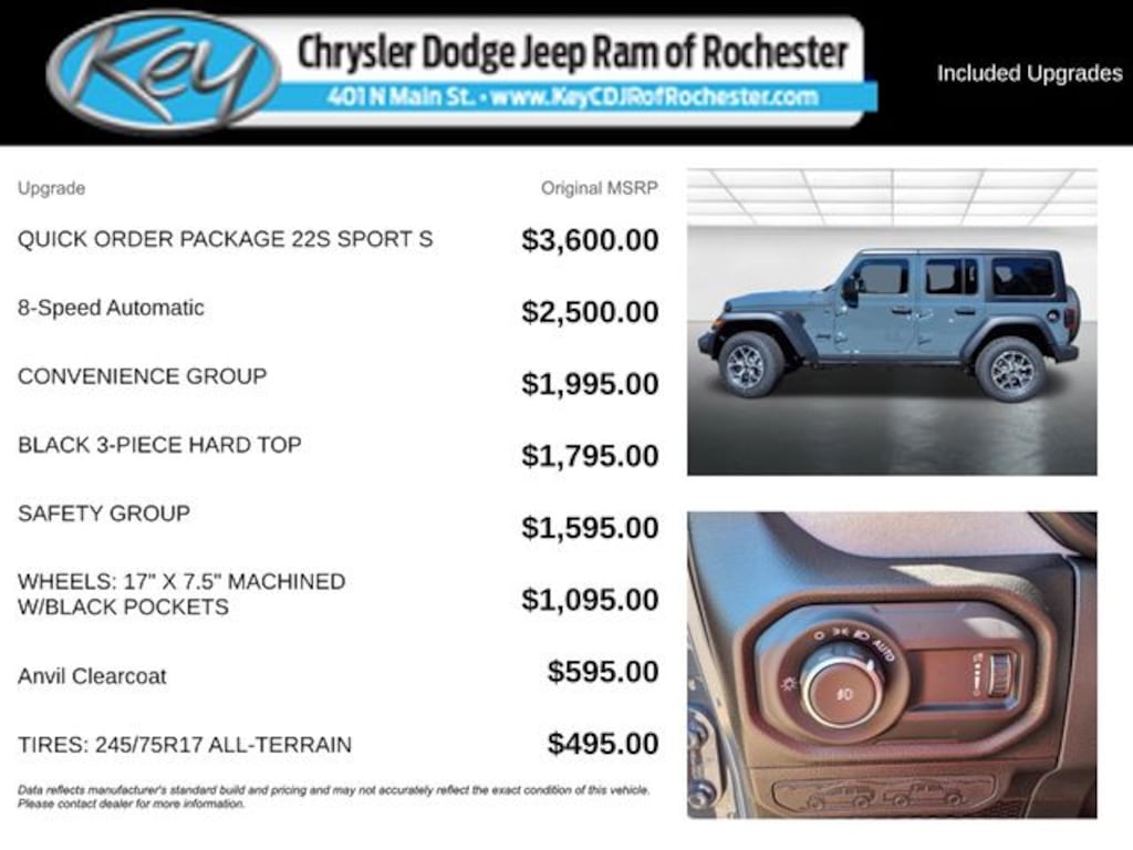 New 2025 Jeep Wrangler Sport S Sport Utility