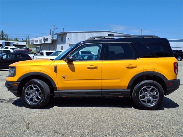 Used 2022 Ford Bronco Sport Badlands with VIN 3FMCR9D96NRD59727 for sale in Rochester, NH